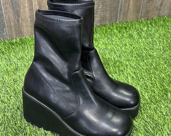 Y2k Archive Leather Boots Camper - Etsy Hong Kong