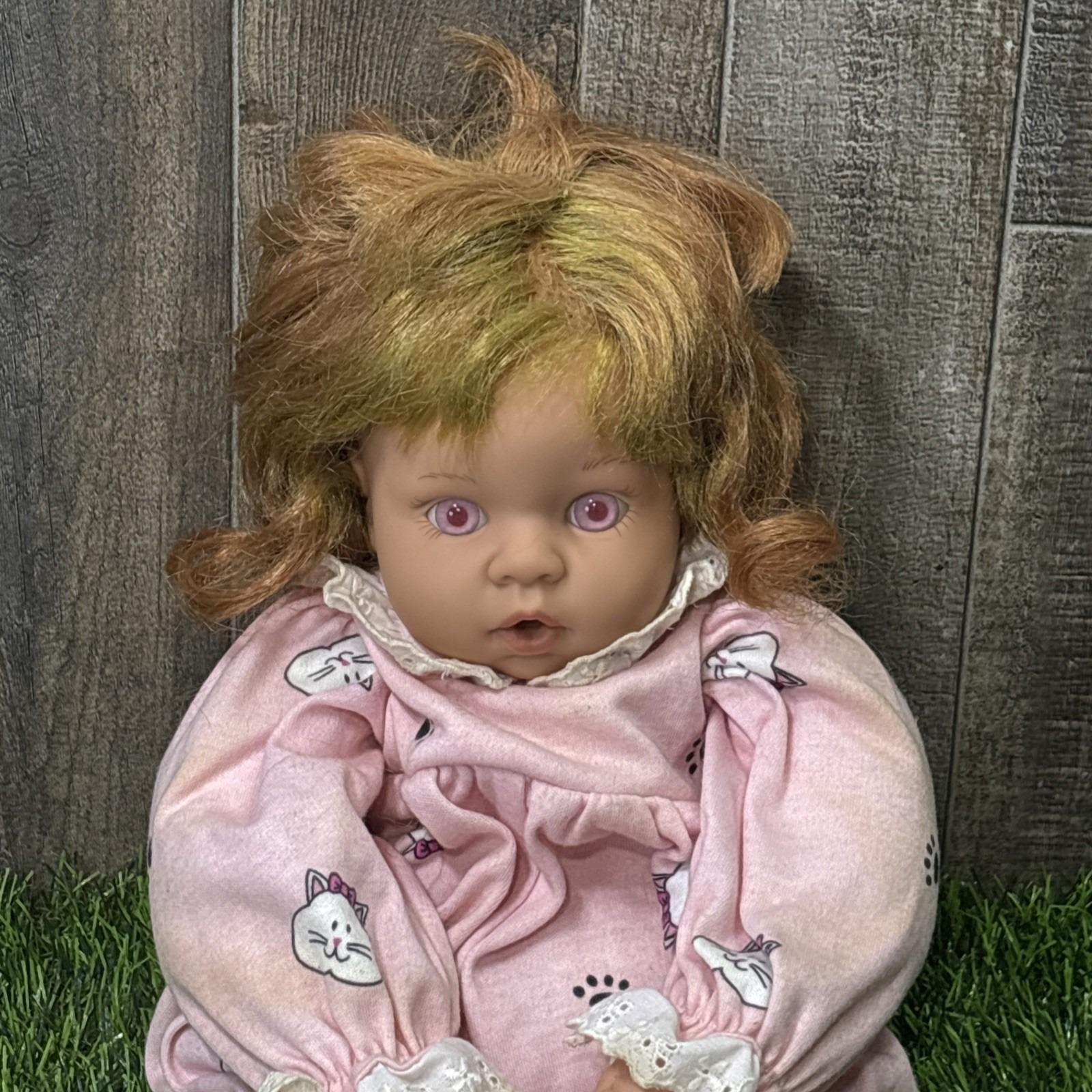 Lee Middleton Doll by Reva リボーンドール Lee Middleton Doll 2000 Reva Original Baby Doll #011400(2) Pink