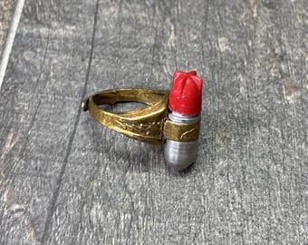 1947 Lone Ranger Atomic Bomb Ring  promotional toy distributed by General Mills