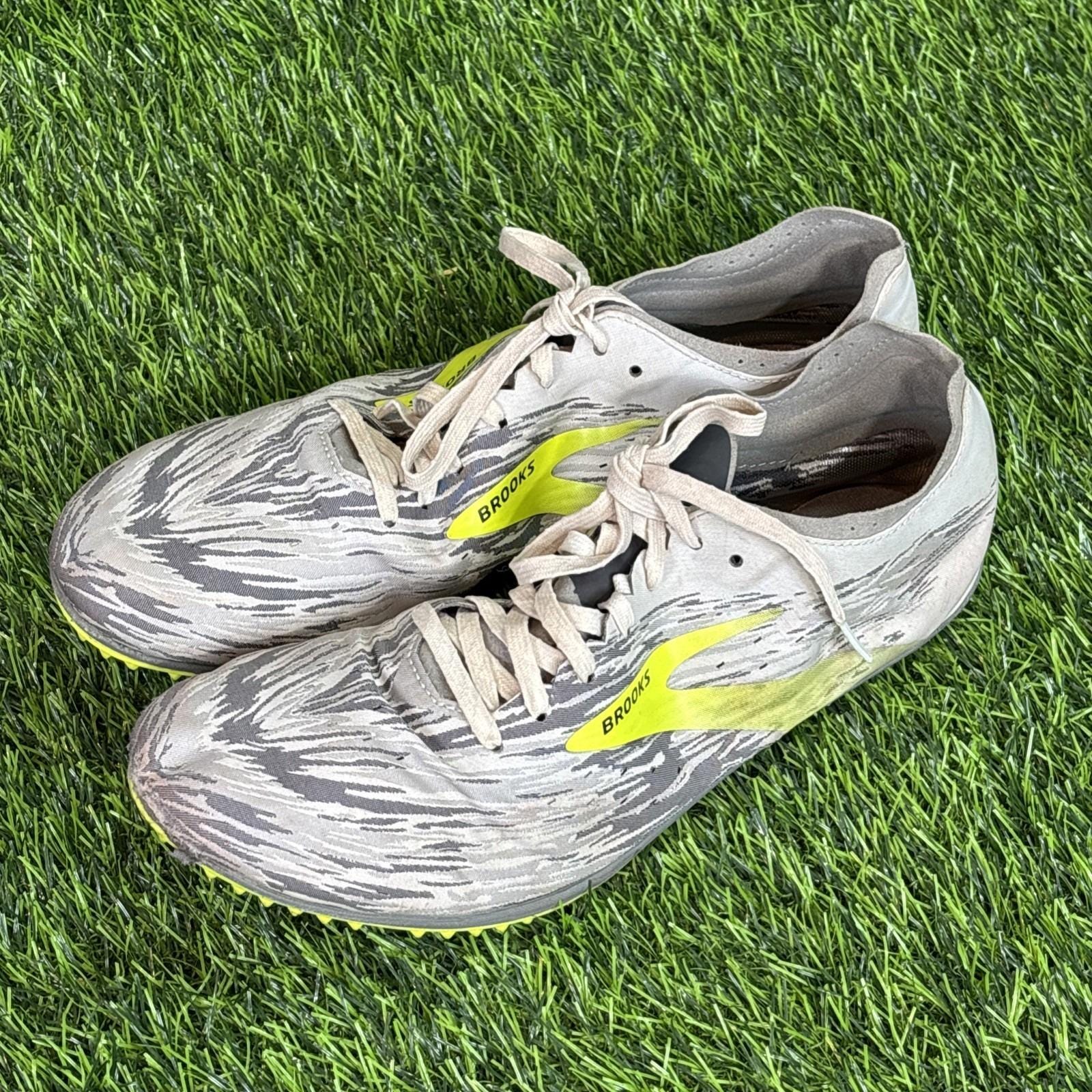 Vintage Rare Brooks Adrenaline GTS 6 Mens US Size 11.5 D Retro Grey Yellow BROOKS Men main image 2