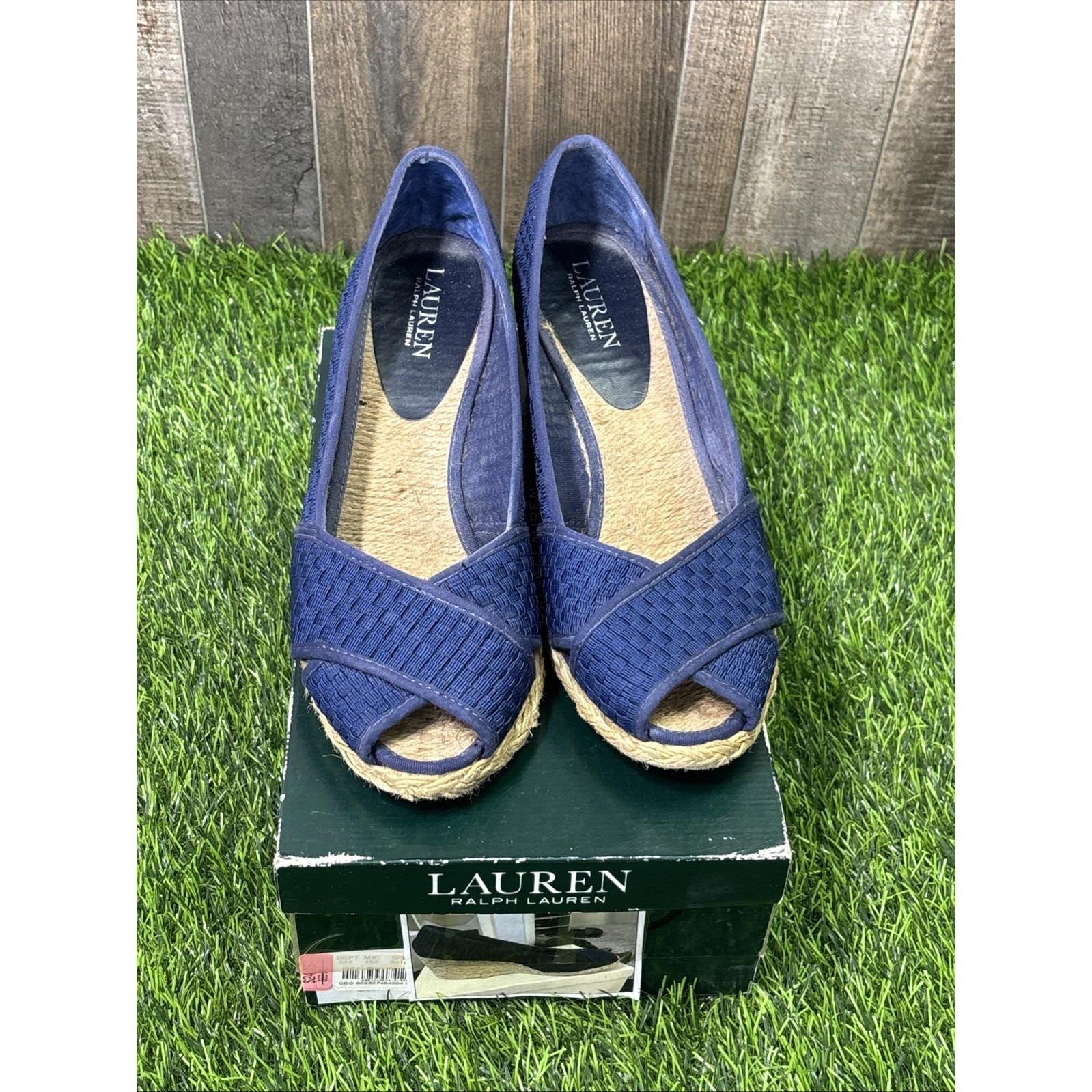 Navy Blue Wedge Shoes - Etsy