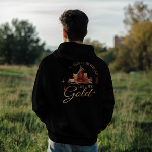 Ahornsirup Full-Zip Hoodie, Flüssiges Gold Kapuzen-Sweatshirt, Ahornsirup Saison Einzigartiges Foodie Geschenk, Ahornbaum Zuckerhütte Kleidung