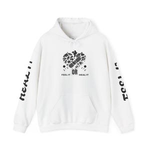 Heart & Healing Kapuzen-Sweatshirt, Stilvolles Unisex-Sweatshirt, Geschenke für Naturbegeisterte, umweltfreundlich