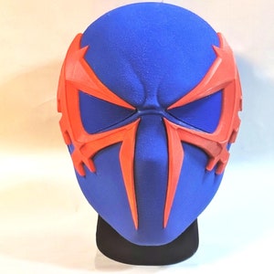 3D Printed Spider-Man 2099 Mask – High-Quality Cosplay Gear