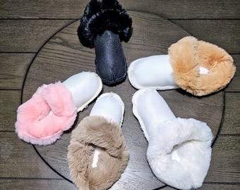 Faux Fur Shoe Inserts For Crocs and Clogs