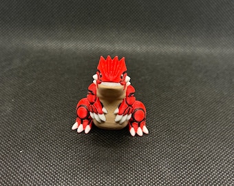 Groudon 3D Printed Figurine