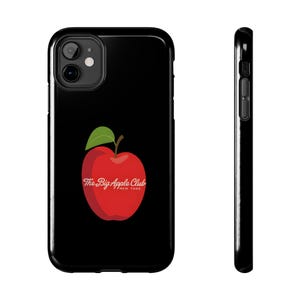 Urban NYC Big Apple Phone Case - Trendy Red Fruit iPhone Case, New York Souvenir Gift, Cute NYC Style Design