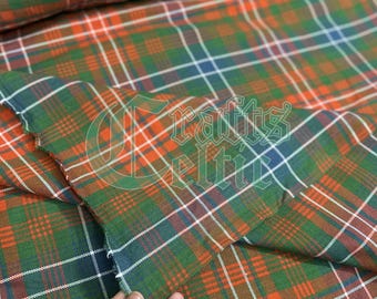 Wilson Clan Tartan Fabric: 16Oz Acrylic Wool, 54" Width