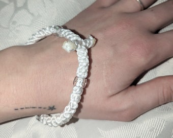 BENUTZERDEFINIERTE 33-Knoten Komboskini Chotki Gebetsseilarmband mit Kreuz-Rosenkranz