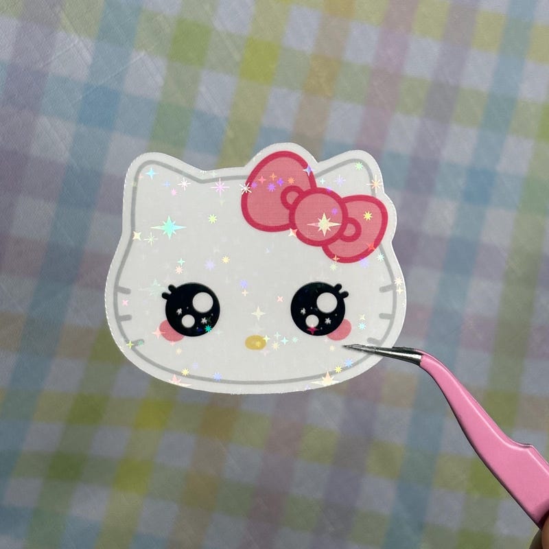 Helllo Kitty Stickers - Etsy