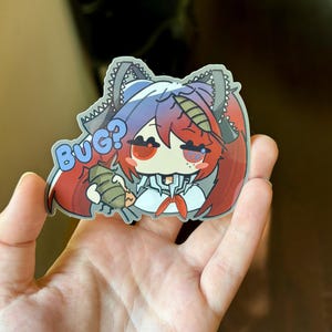 Käfer Mitbringsel Calne Ca | Miku | Anime | Süßes Kawaii für Bullet Journal Planer Laptop Wasserflasche Handy | Schreibwaren | Mattes Vinyl