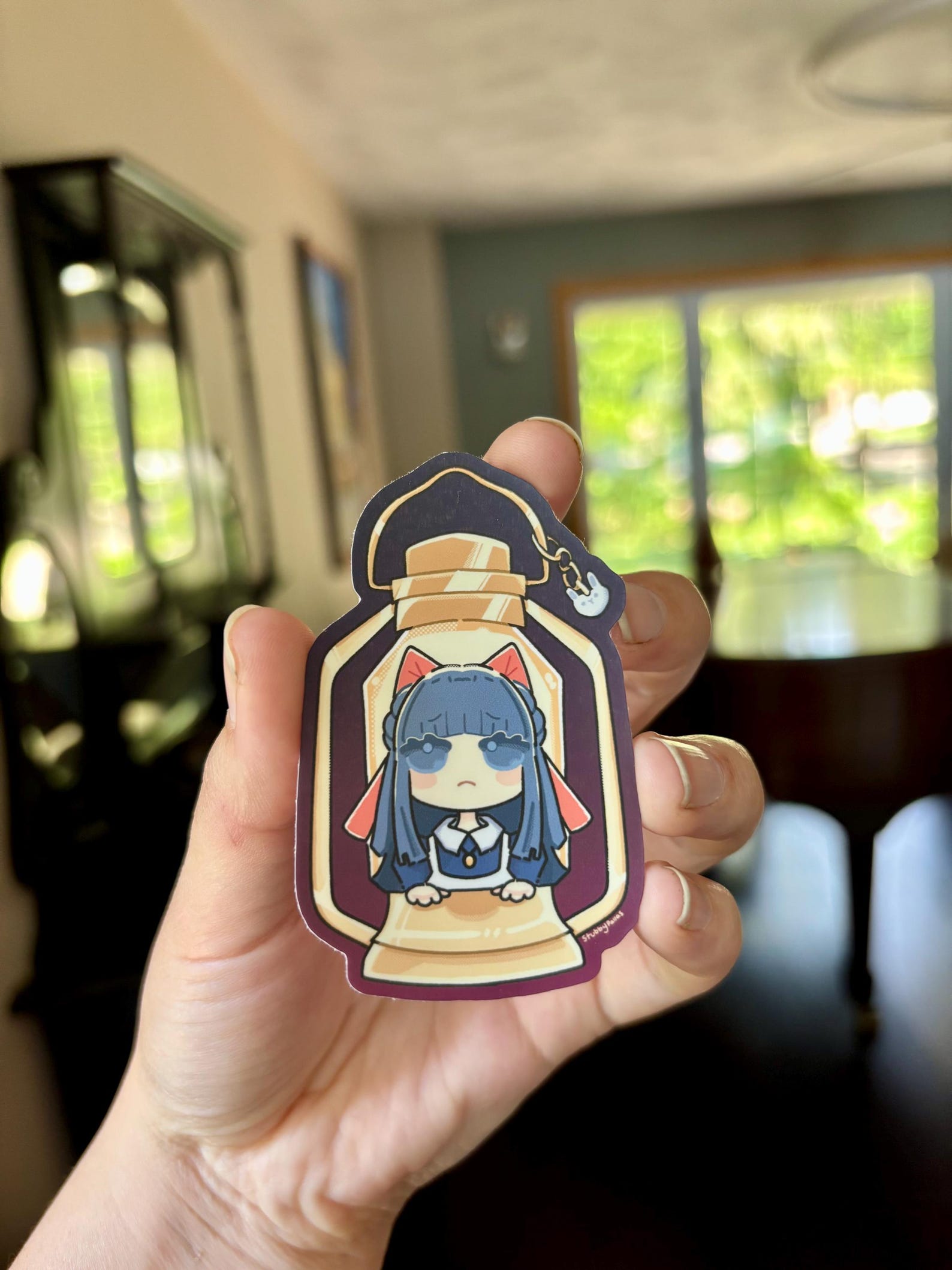 Chibi Mad Father Aya Sticker: Matte Vinyl Anime RPG Decal - Etsy