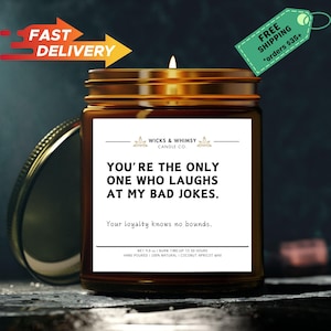 Lustig Bestie Geschenk, bester Freund schlechte Witze Gag Geschenk Kerze, Freundschaft Geburtstagsgeschenk für Sie, Freund Geburtstagskerze Mitbringsel, Geschenk für Ihn