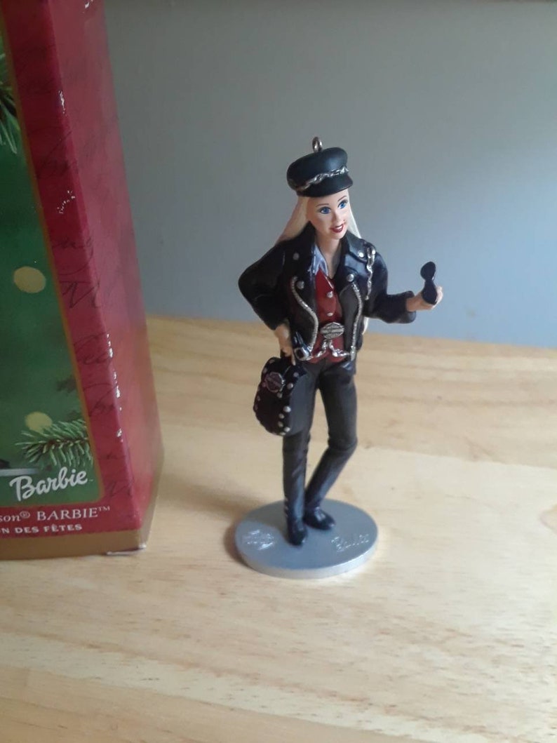 2000 Hallmark Keepsake Ornament Harley Davidson Barbie