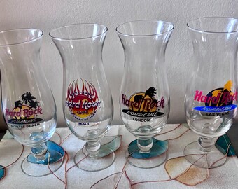 Hard Rock Cafe Hurricane Glasses Wybierz Las Vegas - Londyn - Myrtle Beach - Maui Wybierz jeden