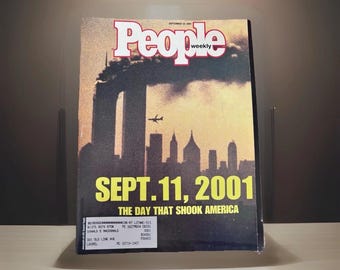 Revista People - 11-S El día que sacudió a Estados Unidos Etiqueta original con etiqueta