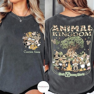 Disney Mickey & Friends Animal Kingdom Safari Mode Shirt, Walt Disney World Trip Tee, Let's Get Wild Gift Shirt, Disneyland Holiday Family bild 1