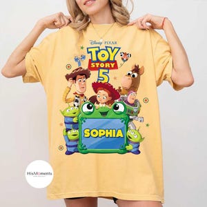 Personalized Toy Story 5 shirts, Toy Story Birthday Shirt, Toy Story Characters Tee, You've Got A Friend In Me shirt, Disney Family Vacation image 6