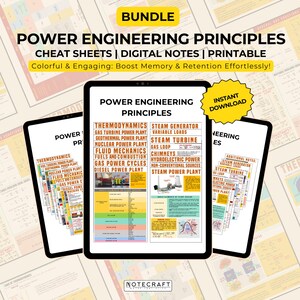 Bundel energietechniek Principes Digitale notities | Uitgebreide studiegids | Technische studenten | Retentie stimuleren en kernbegrippen onder de knie krijgen