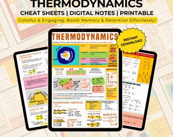 Engineering Thermodynamics Flashcards | Active Recall Study Aid | Science-Backed for Exam Prep, Memory Retention, & Student Success