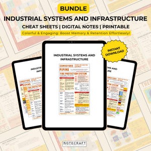 Industriële systemen en infrastructuur | Uitgebreide studiegids voor technische studenten | Retentie stimuleren en kernbegrippen onder de knie krijgen