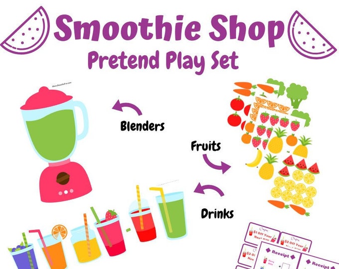 Coffee Shop Pretend Play Dramatic Play Printable Set - Etsy Canada