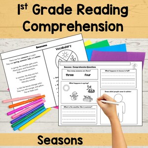 First Grade Reading Comprehension Passage: Seasons Science