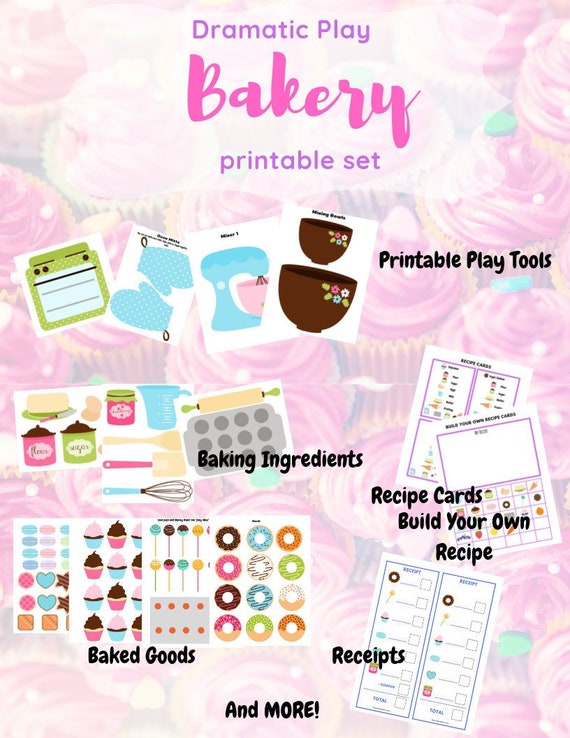 pretend play bakery