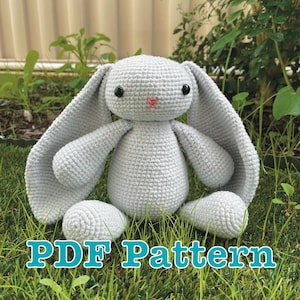 Coelhinho de crochê flexível | Padrão em PDF