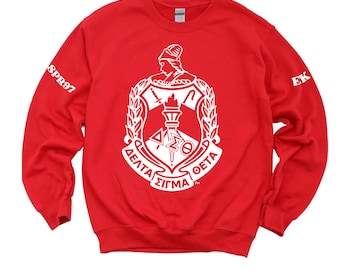 Customized Delta Crest Sweatshirt