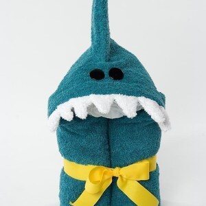 Shark Hooded Towel image 5