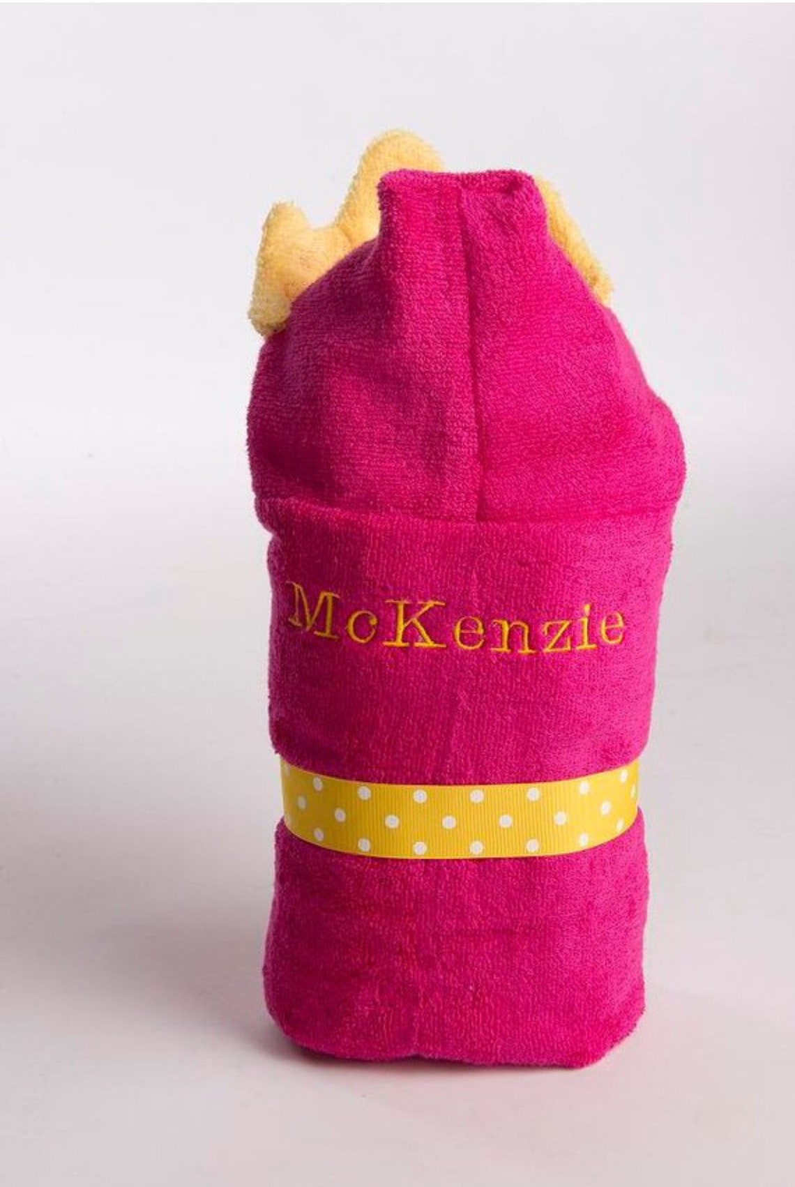 Baby Jar Deluxe Hooded Towel - Princess Teddy