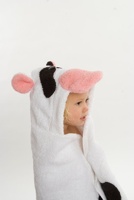 Cow Hooded Towel Etsy Ireland