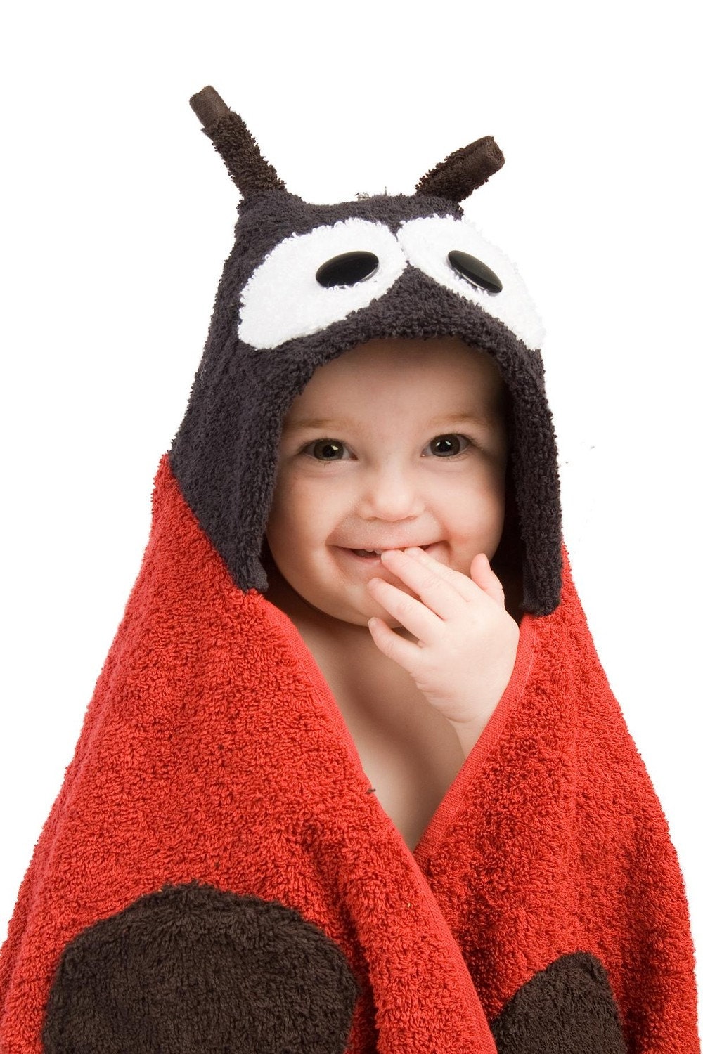Ladybug Hooded Towel Etsy Ireland
