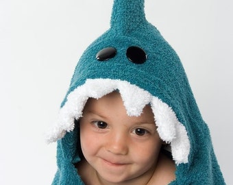 Shark Hooded Towel