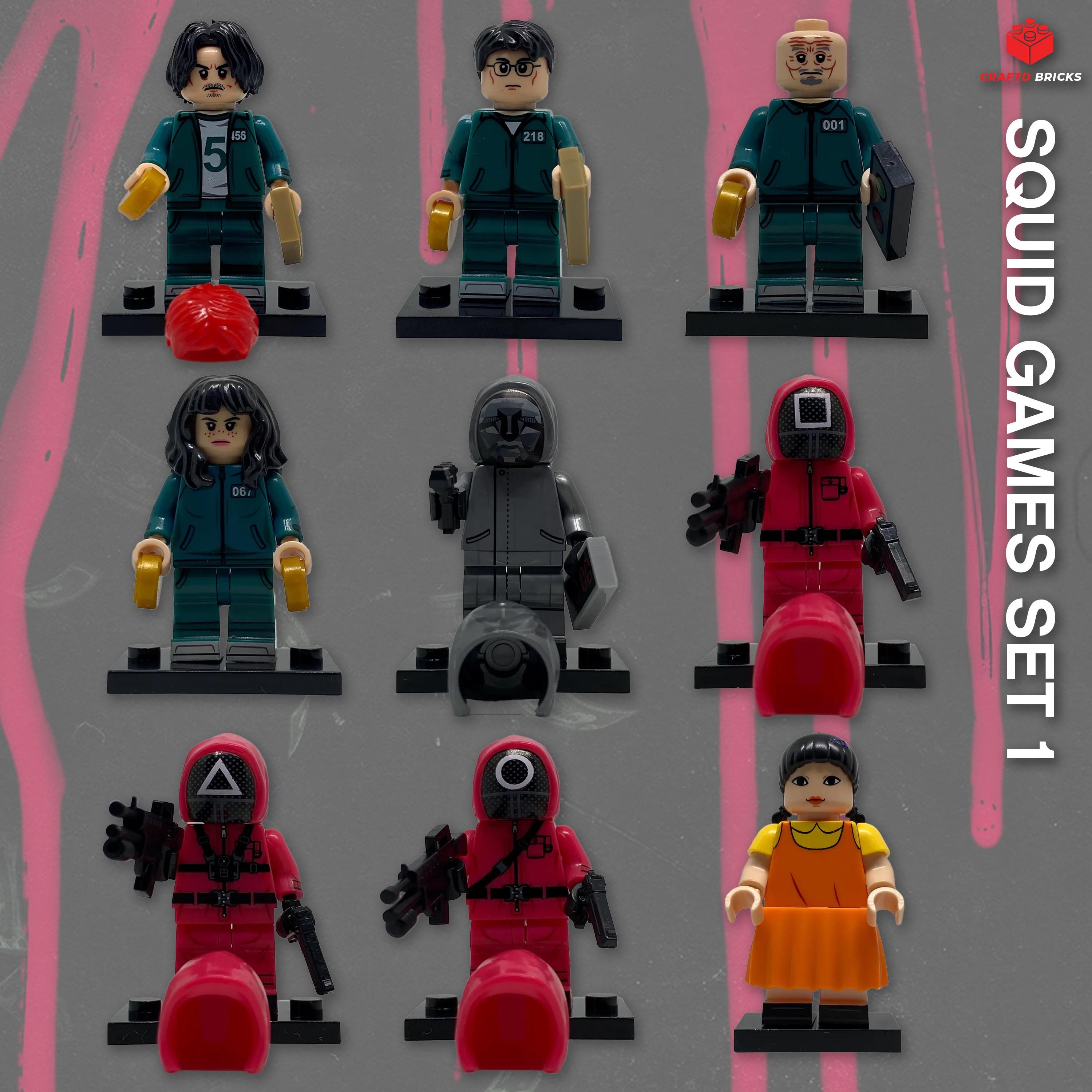 Squid Games Set 1 Custom Mini-figures - Etsy