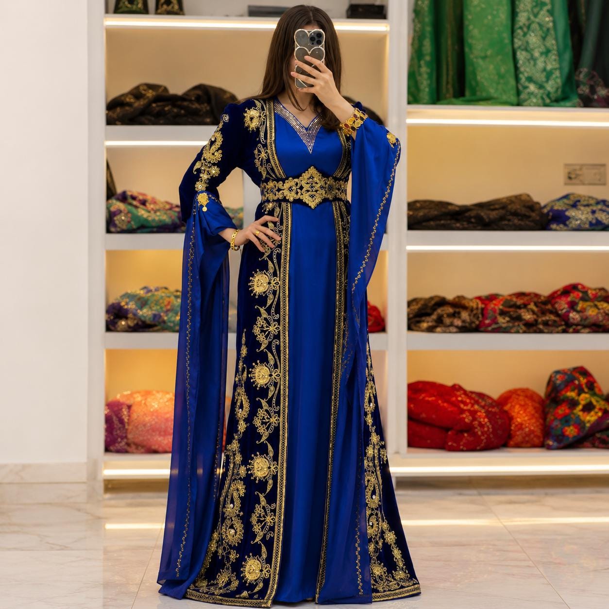 Kurdish Dress Blue - Etsy