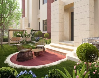 Personalized Garden Design Backyard Design,Landscape Design 3d Rendering Models,Custom Blueprints & Plant List,Tailored For Your Space
