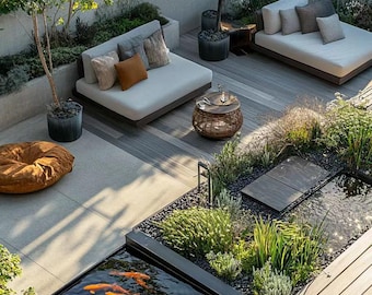 Personalized Garden Design ,Landscape Design,Design of Garden Courtyard Plan Layout,Tailored For Your Space