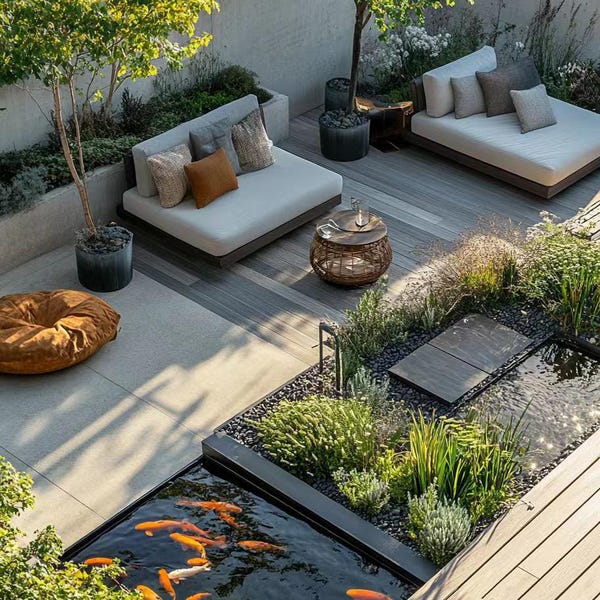 Diseño de jardines personalizados, diseño paisajístico, diseño de planos de patios ajardinados, adaptado a su espacio.
