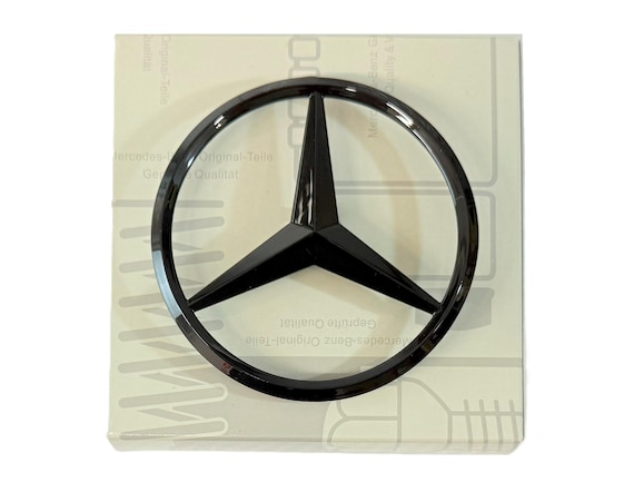 GLE Class Gloss Black Rear Boot Badge Rear Tailgate Trunk Emblem