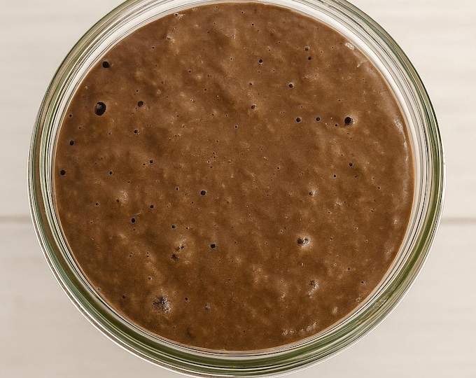 Deep Chocolate Organic Sourdough Starter: 200-Year-Old Heritage Vintage Dairy Starter