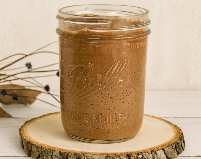 Rich, Chocolate Herman Organic Sweet Sourdough Starter | Appalachia Wildwood | Perfect for Sweet Chocolate Based Fermented Bread & Cakes