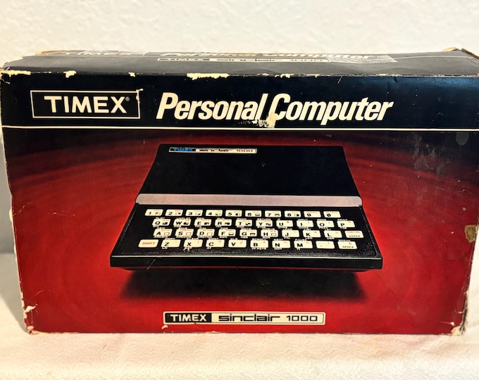 Vintage Timex Sinclair 1000 Personal Computer in Original Box Untested ...