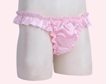 Adult Sissy Satin Panties