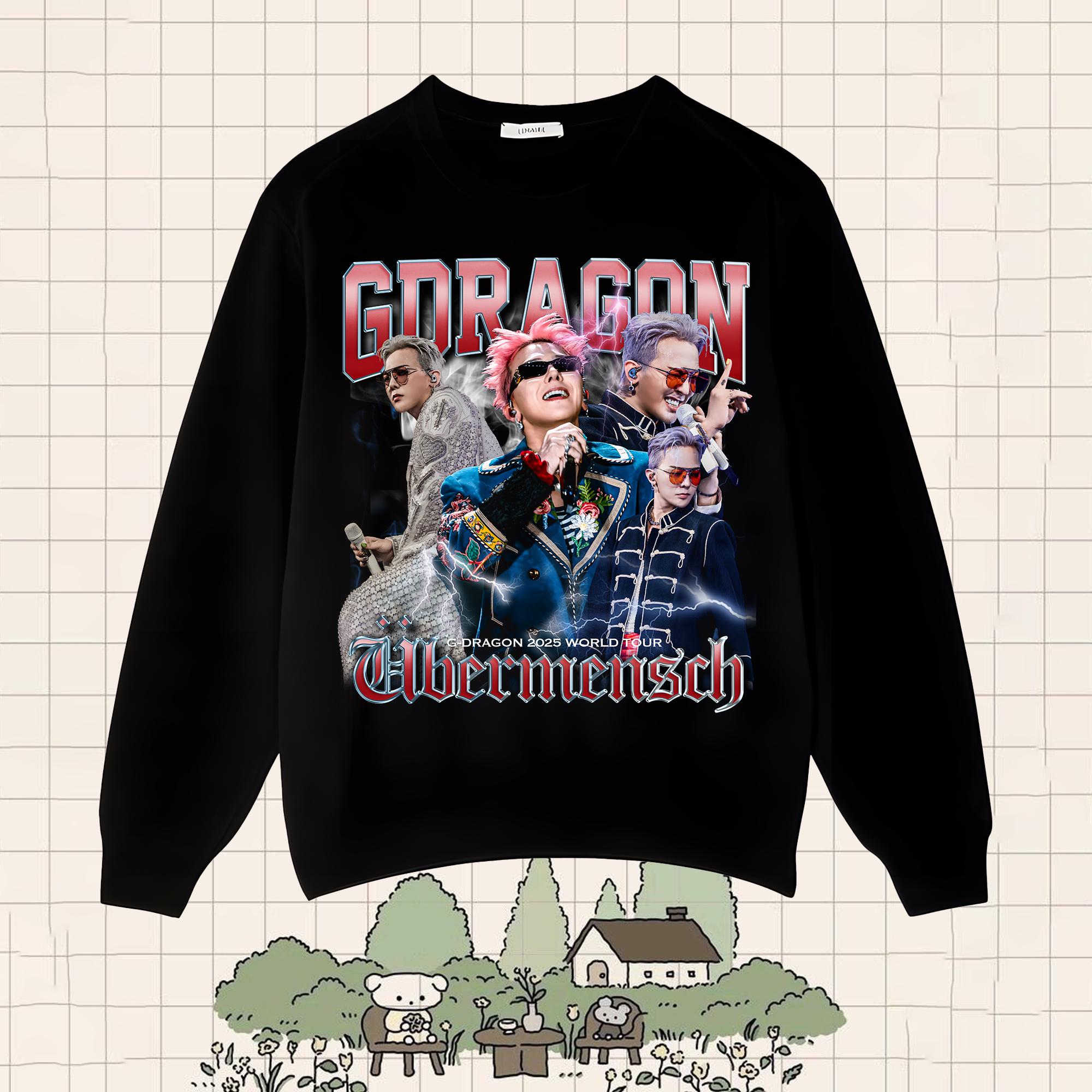 G-dragon Ubermensch World Tour 2025 Graphic T-shirt, Gdragon Drama