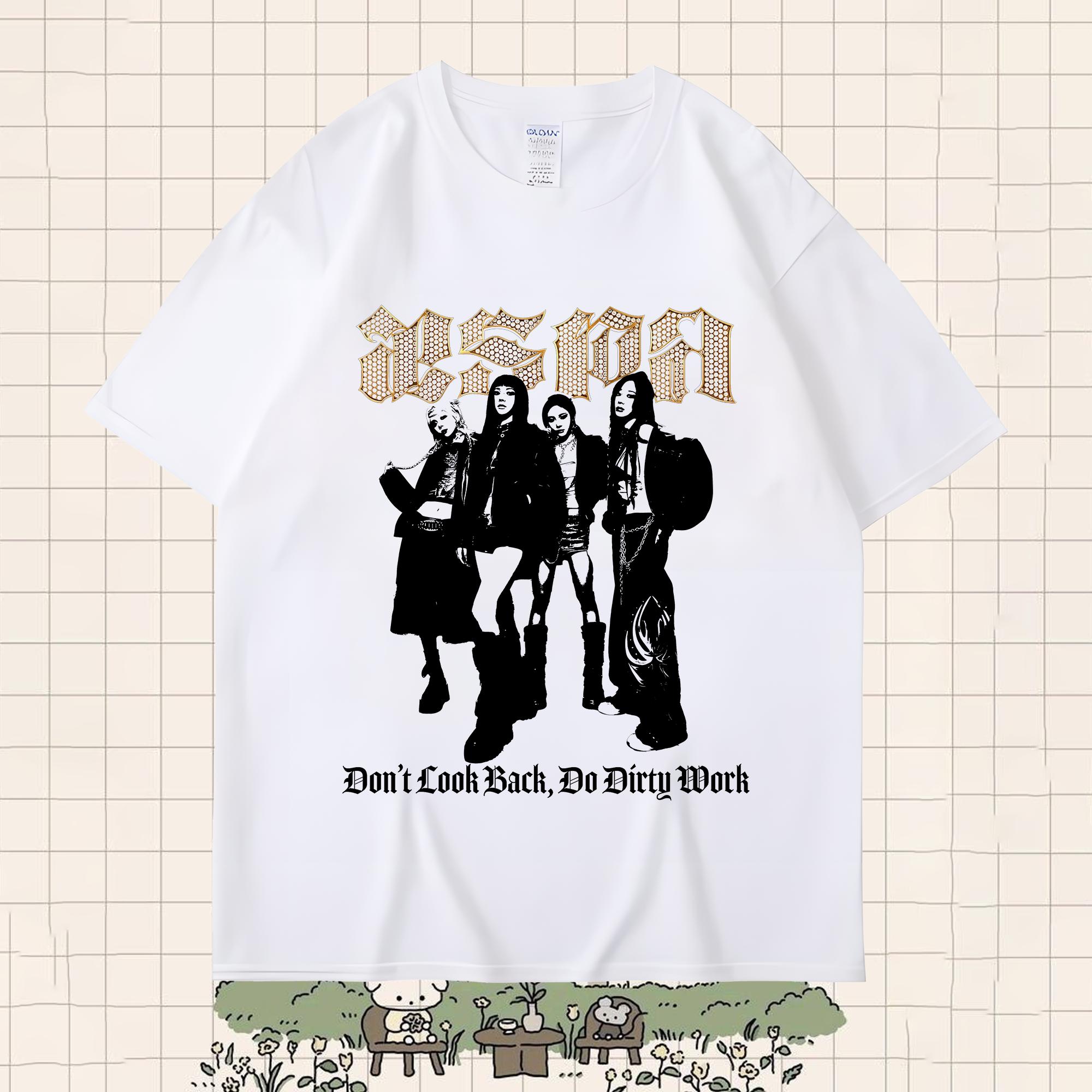 Retro Aespa Dirty Work Shirt, Dirty Work Shirt, Aespa World