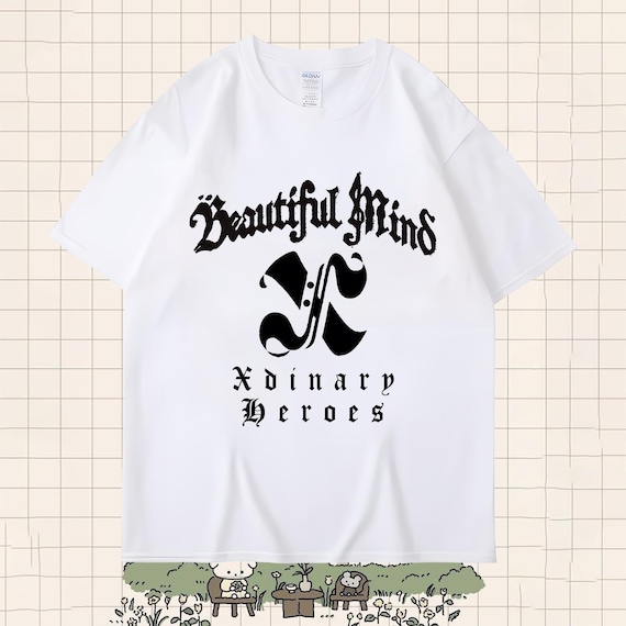 Xdinary Heroes Overture Tシャツ Xdinary Heroes - [The Xcape] OFFICIAL MD TRACK T-SHIRT
