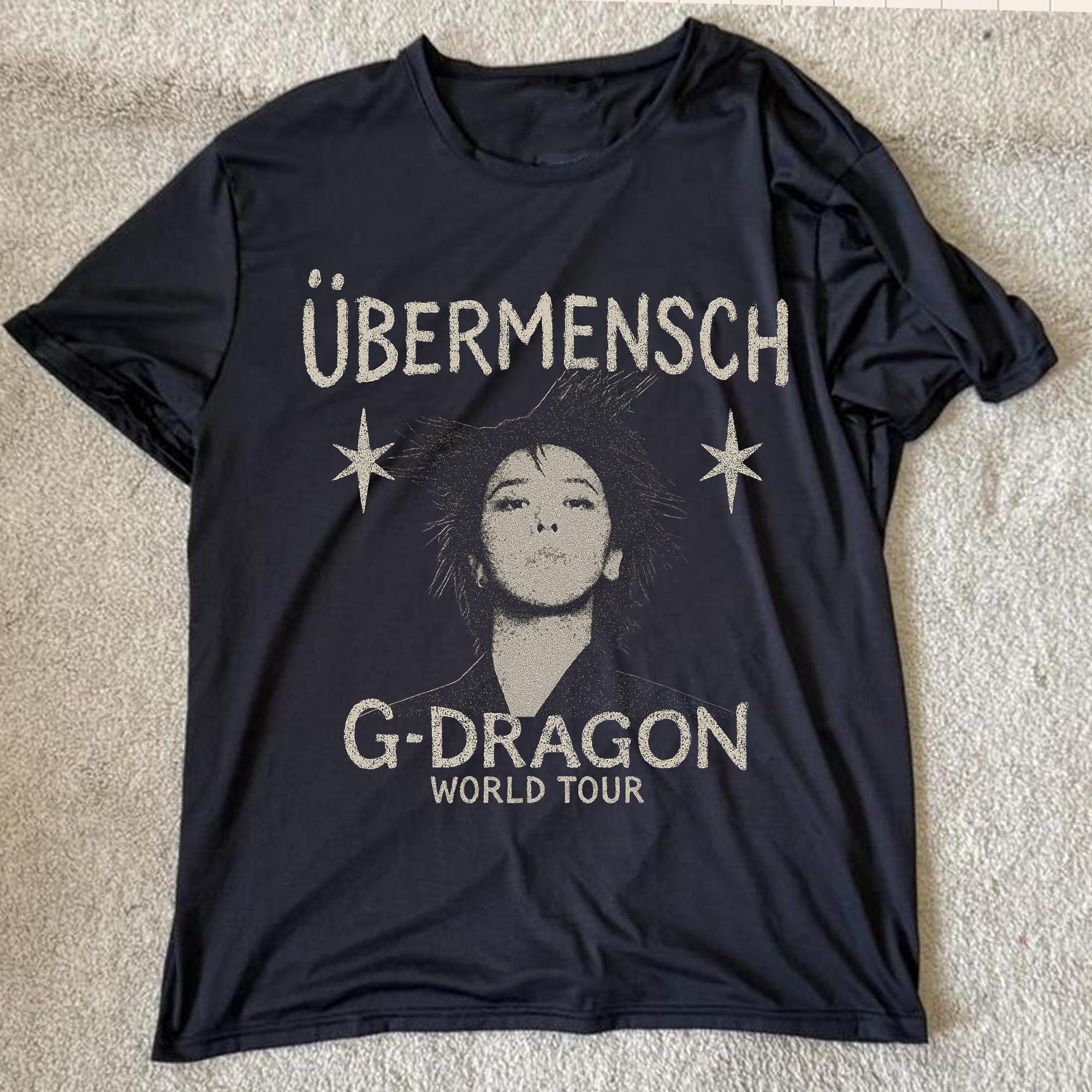 G-DRAGON Übermensch World Tour T-Shirt G-DRAGON 2025 World Tour Übermensch Official Merchandise - Short