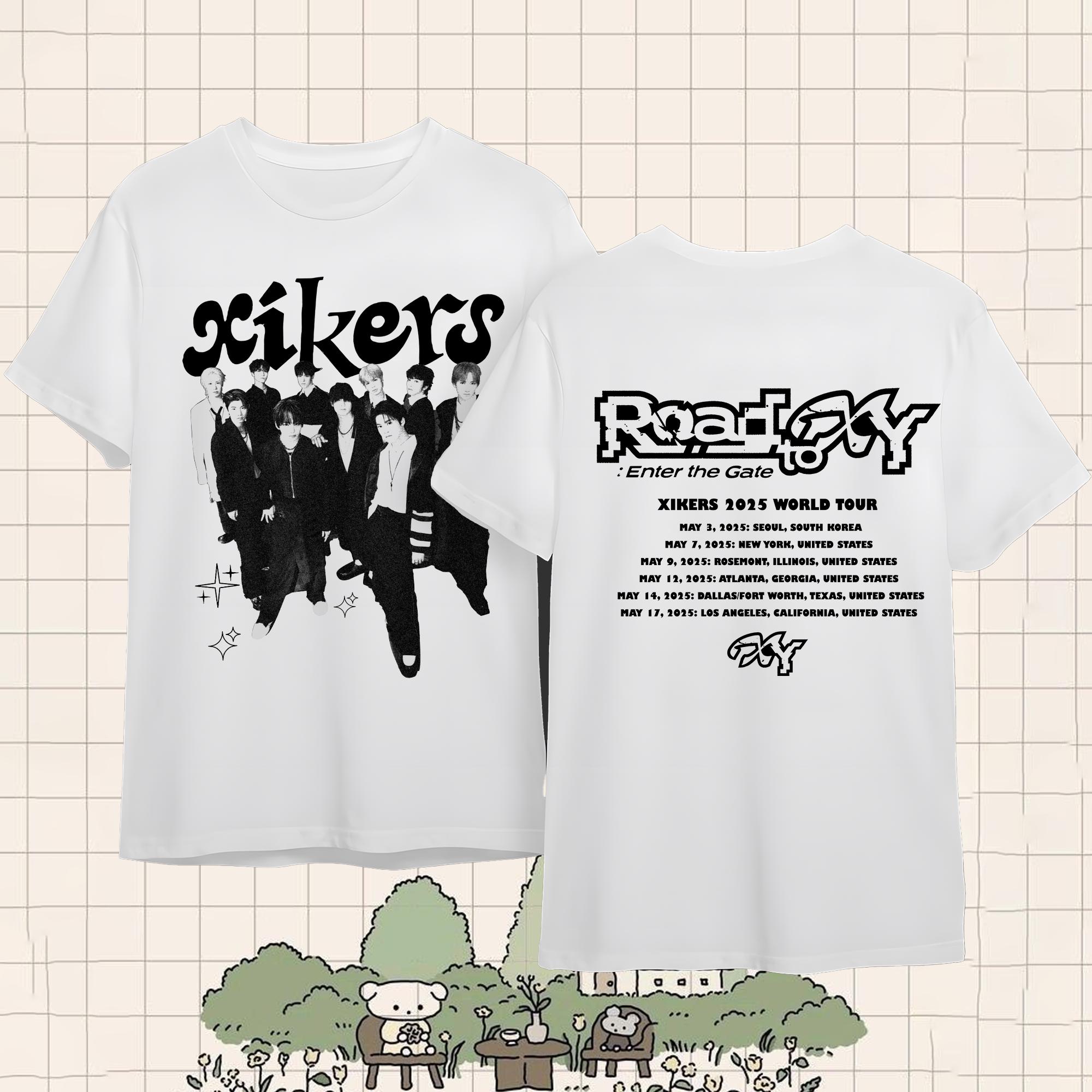 Xikers Tour Shirt - Etsy